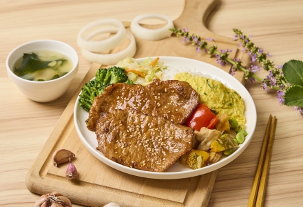 日式招牌烤肉喔！